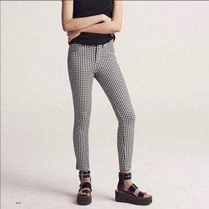 NWT Rag&bone Gingham Jean